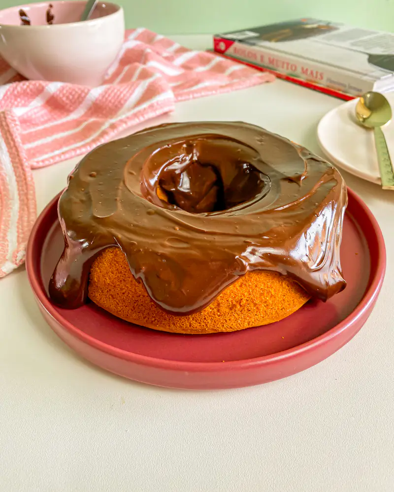 Bolo de cenoura sem lácteos